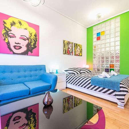 אתונה Zenios Amintas-Pop-Artment For Two In City Center מראה חיצוני תמונה