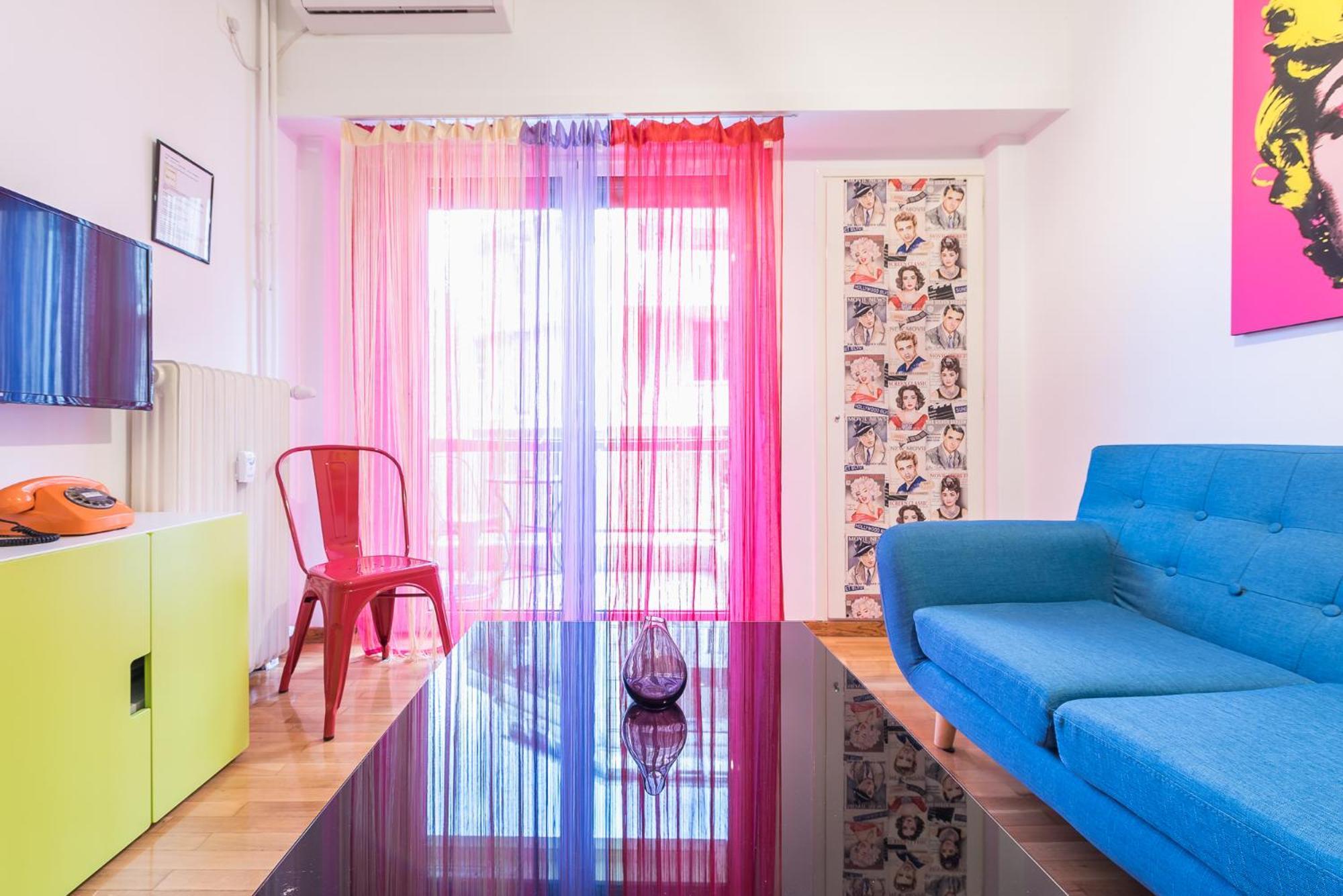 אתונה Zenios Amintas-Pop-Artment For Two In City Center מראה חיצוני תמונה