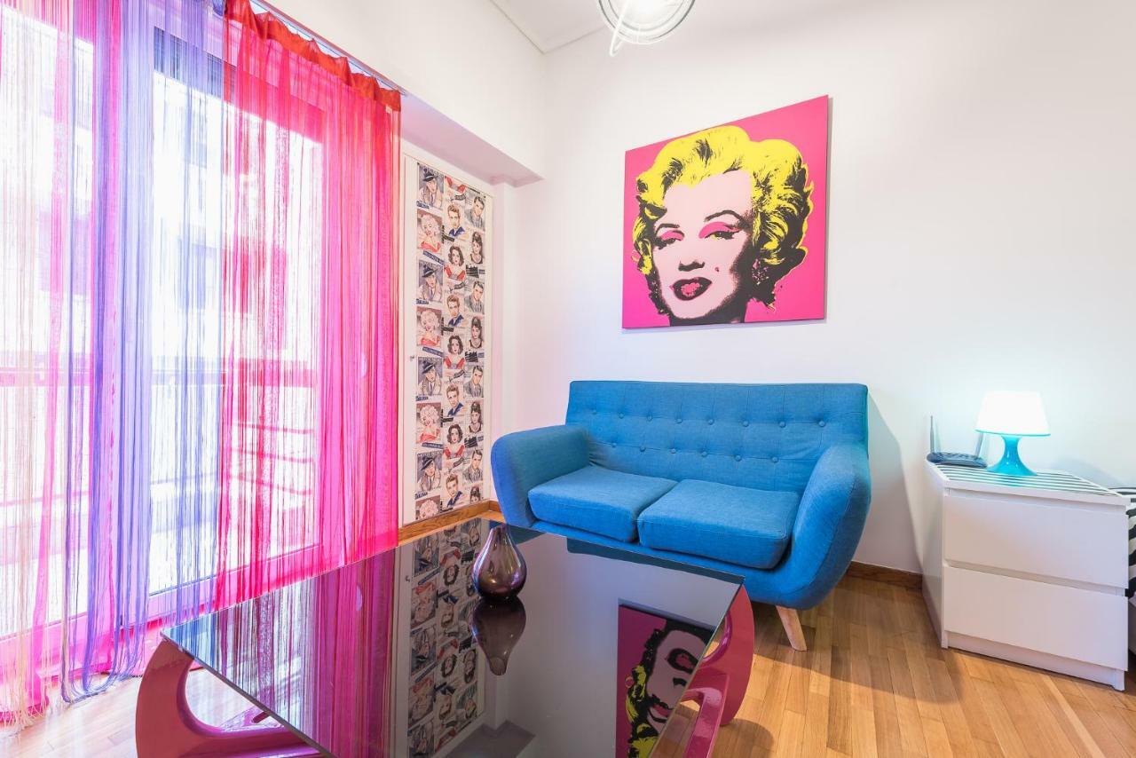 אתונה Zenios Amintas-Pop-Artment For Two In City Center מראה חיצוני תמונה