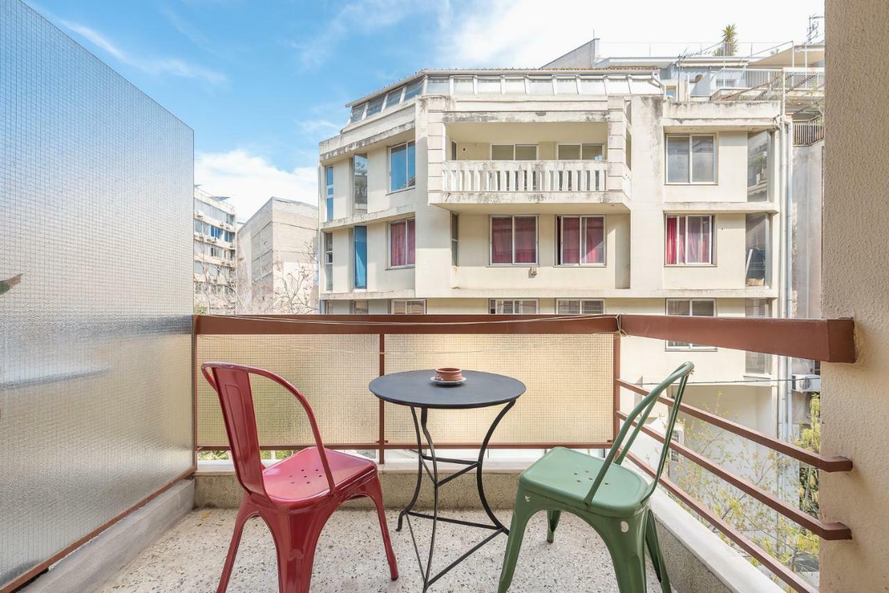 אתונה Zenios Amintas-Pop-Artment For Two In City Center מראה חיצוני תמונה